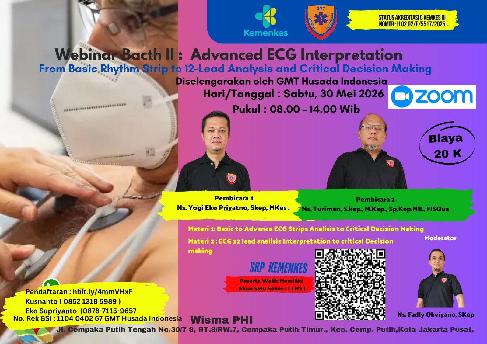 Jadwal Pelatihan Advance ECG Interpreptation Terbaru